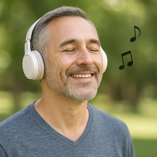 persona-disfrutando-mejora-de-audicion-despues-de-cirugia-de-oido-en-chihuahua